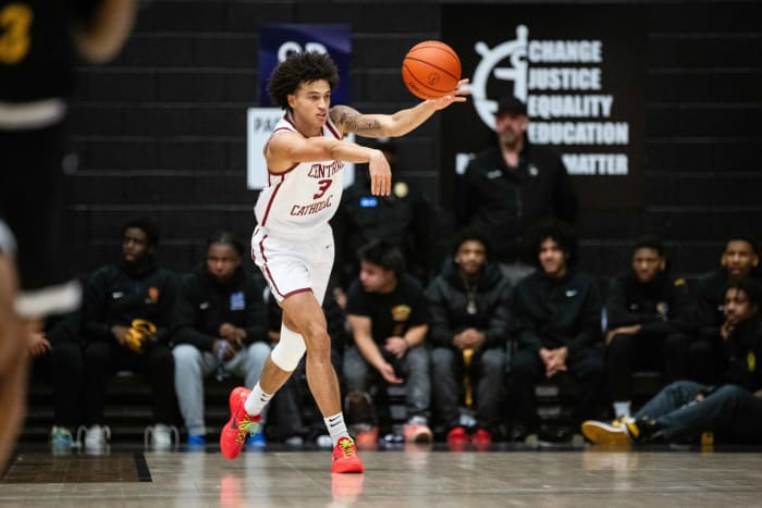 Central Catholic Roosevelt 6A Oregon boys basketball final 2024 Naji Saker-218